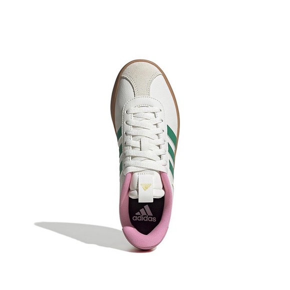 adidas Women's Sneakers White Green Pink - Picture 3 of 6